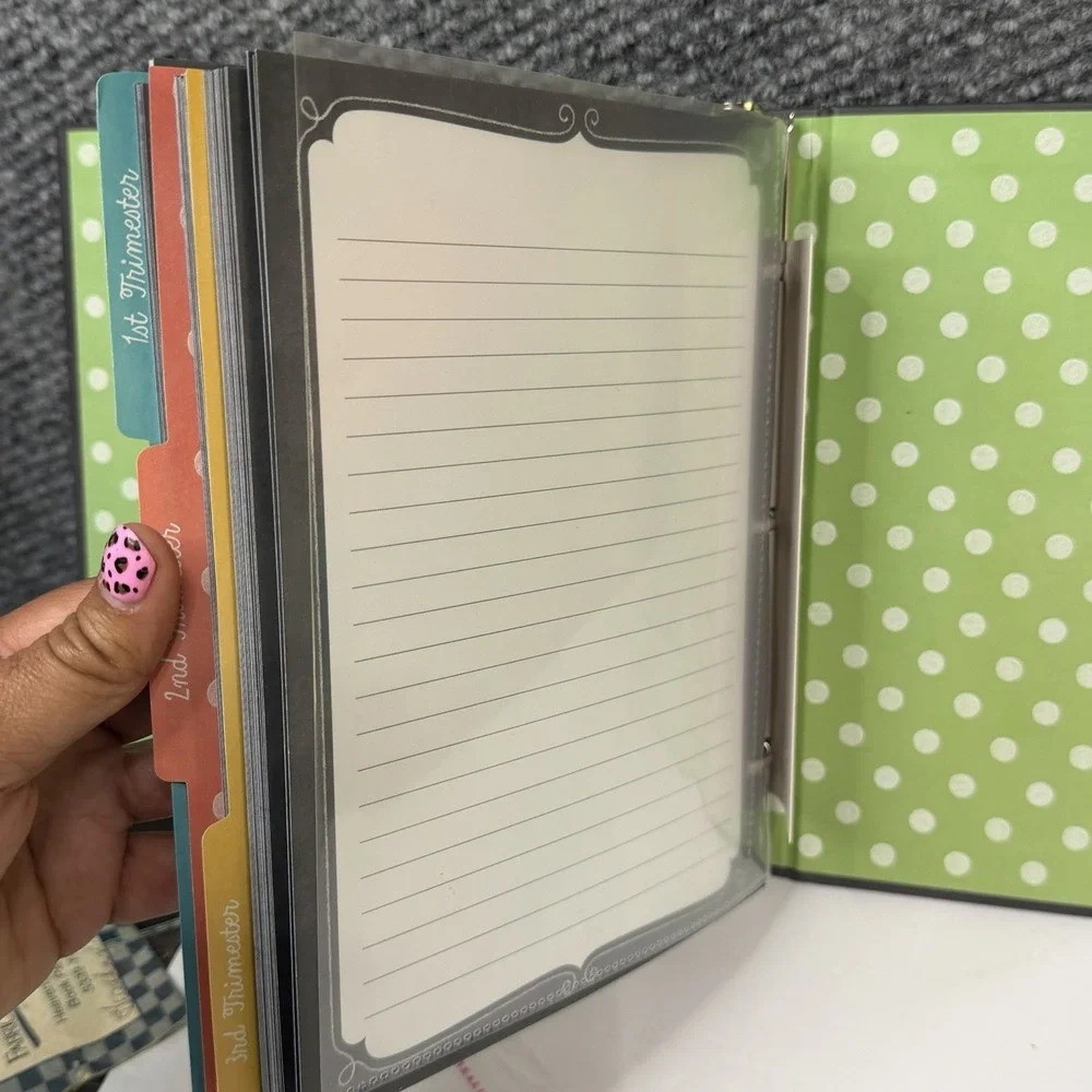 New Hallmark The Story Behind The Bump My Pregnacy Memory Keeper Journal‎